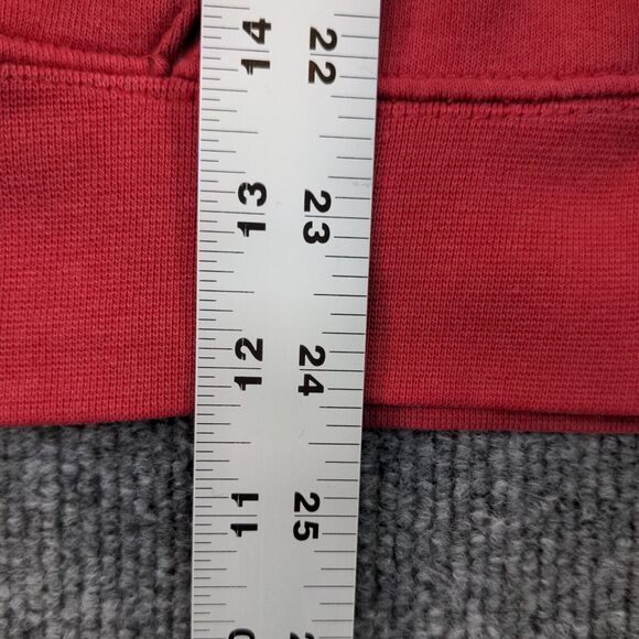 Stadium Athletics Indiana Hoosiers Drawstring Hoodie Sweatshirt Mens Medium Red - Picture 14 of 15